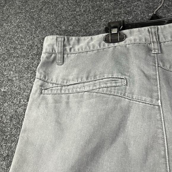 VTG Y2K Volcom Dark Gray Shorts Sz 34 Corpo Class Collection Skate Baggy - Picture 6 of 8